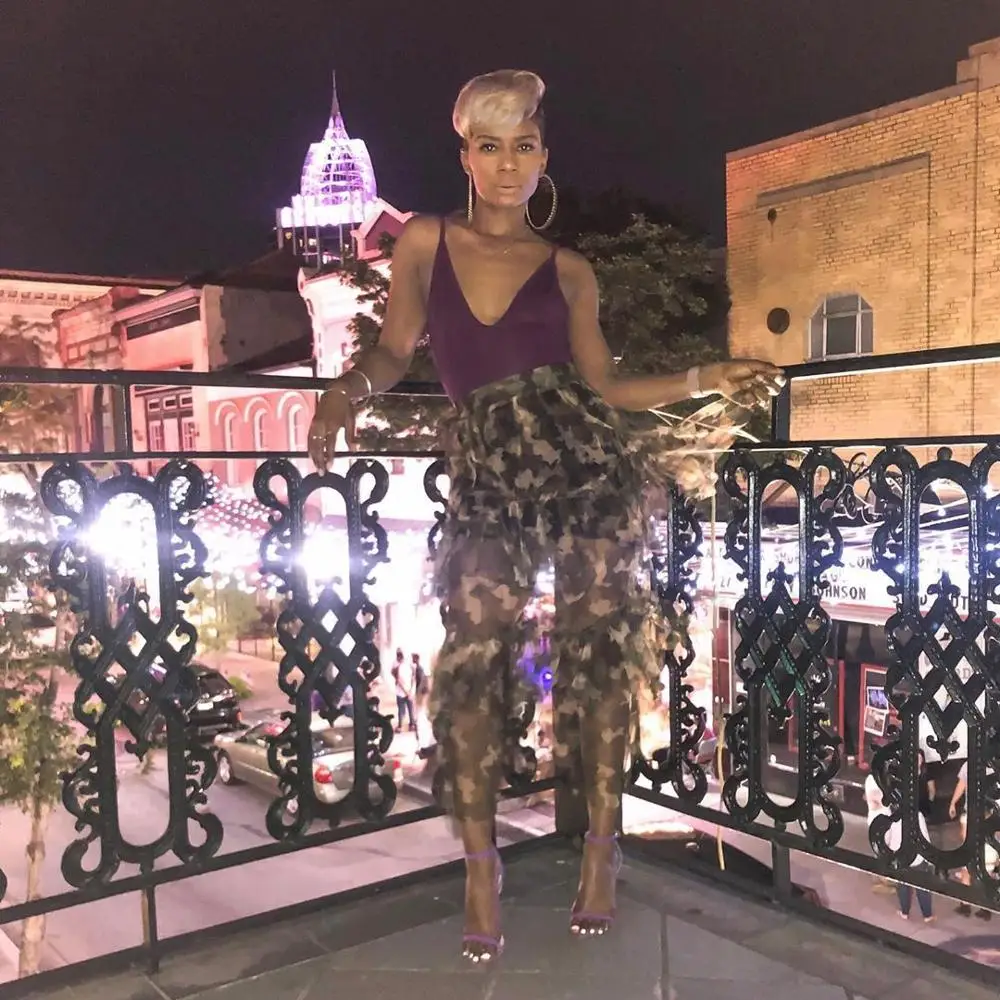 Женские Прозрачные юбки adfндс пикантные свободные до щиколотки с высокой талией