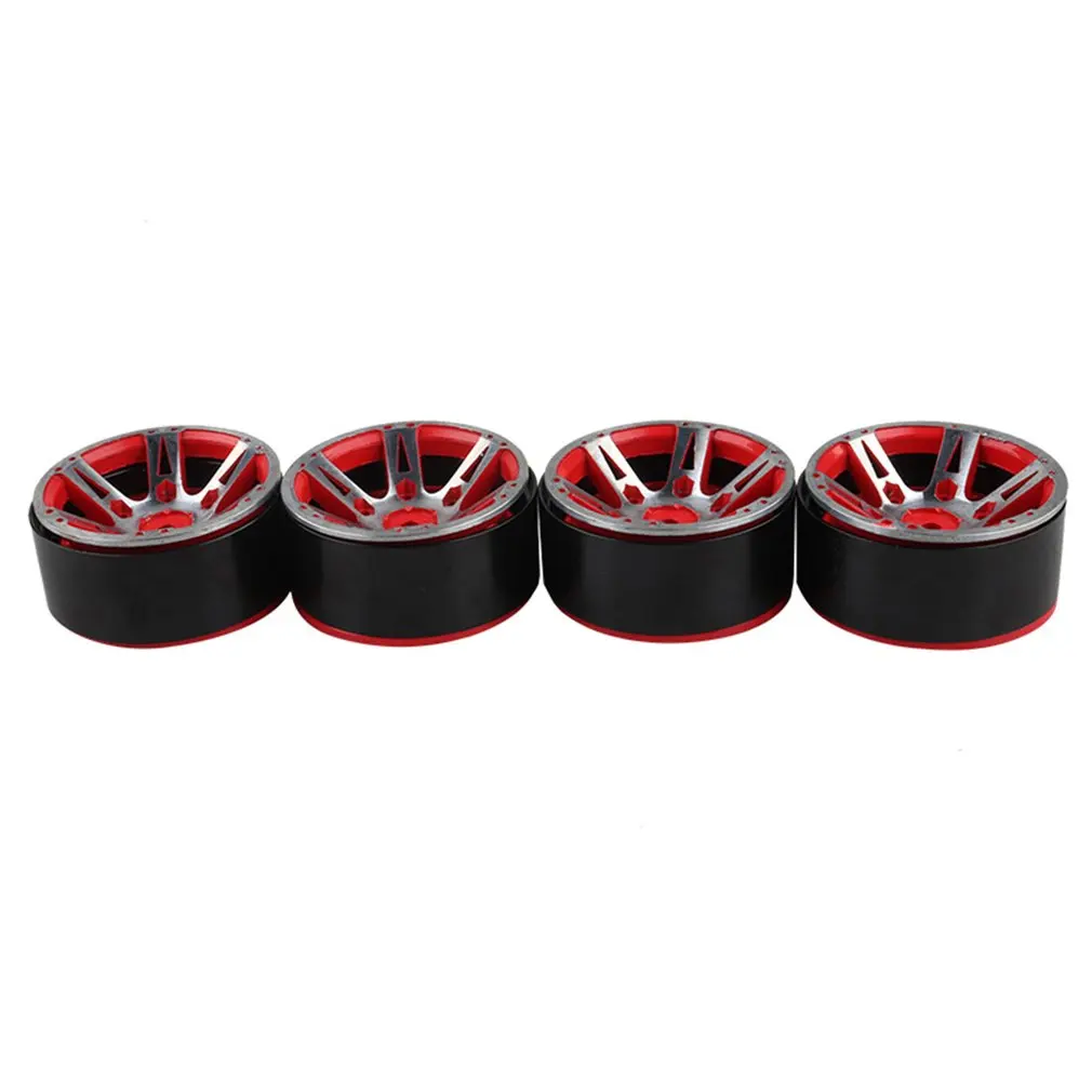 New4PCS 1 9-дюймовый тяжелый металлический замок шины Колесные втулки обод набор для