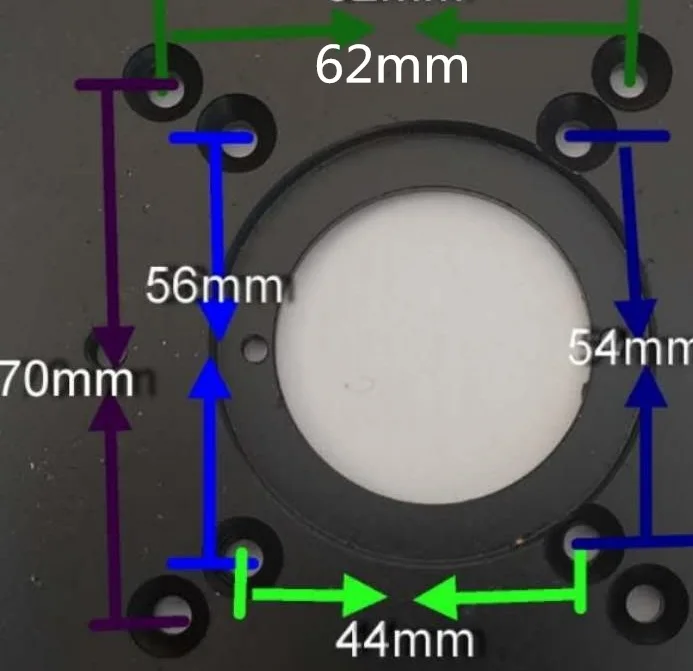 Многофункциональный с вставкой из алюминиевого сплава плиты фрезерный станок
