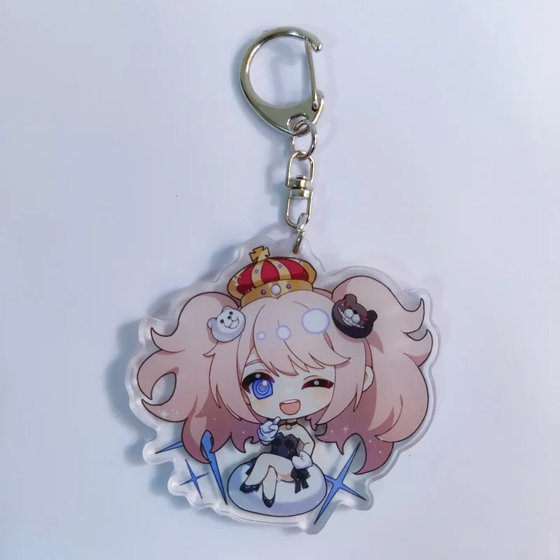 Акриловый брелок для ключей с аниме-фигуркой из игры данганронпа | Украшения и