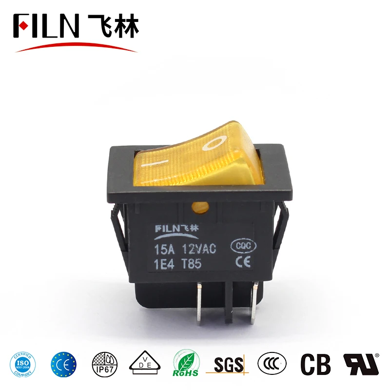 Высокопрочный 4-контактный неводонепроницаемый автоматический выключатель с