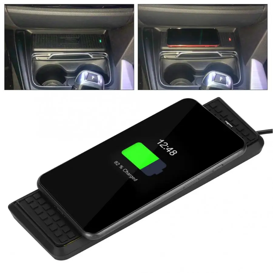 Автомобильное беспроводное зарядное устройство подходит для BMW 3 серии F30 2013 2014 2015