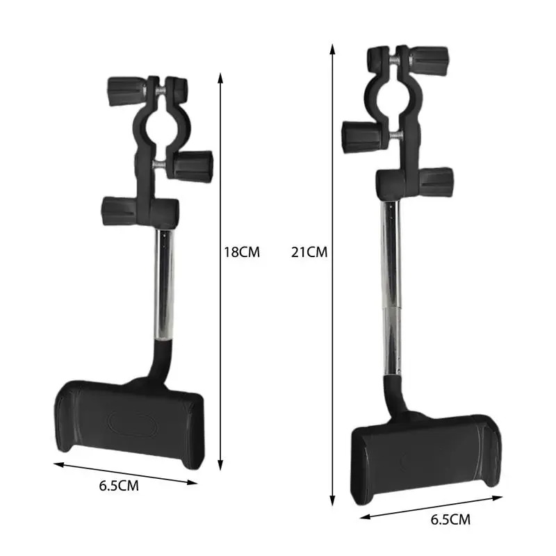 

Universal Car Rearview Mirror Mount Phone Holder For IPhone Samsung Xiaomi Adjustable GPS Seat Smartphone Holder Extending Stand