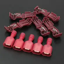 60X 22-10AWG автомобильный аудио Быстрый Сращивание обжимной терминал+ Мужской Лопата провода разъем 60X 22-10AWG автомобильный аудио Быстрый Сращивание обжимной терминал+ Мужской Лопата провода разъем