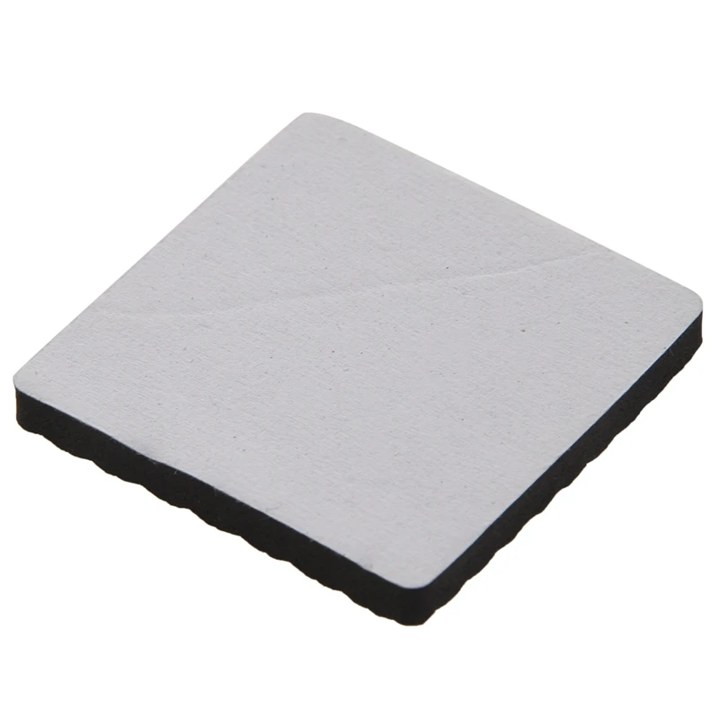 4 Pcs Square Shaped Black Nonslip Foam Adhesive Pad Mat for Furniture | Дом и сад