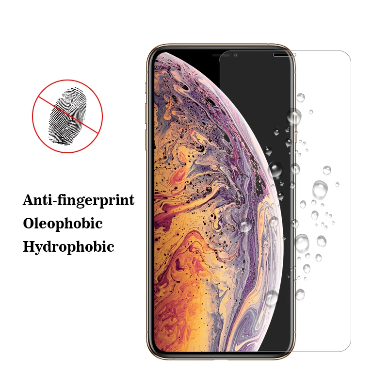 Защитная пленка для экрана 2.5D 0 3 мм закаленное стекло iphone 11 Pro X Xs Max XR 5 6 6s 7 8 plus