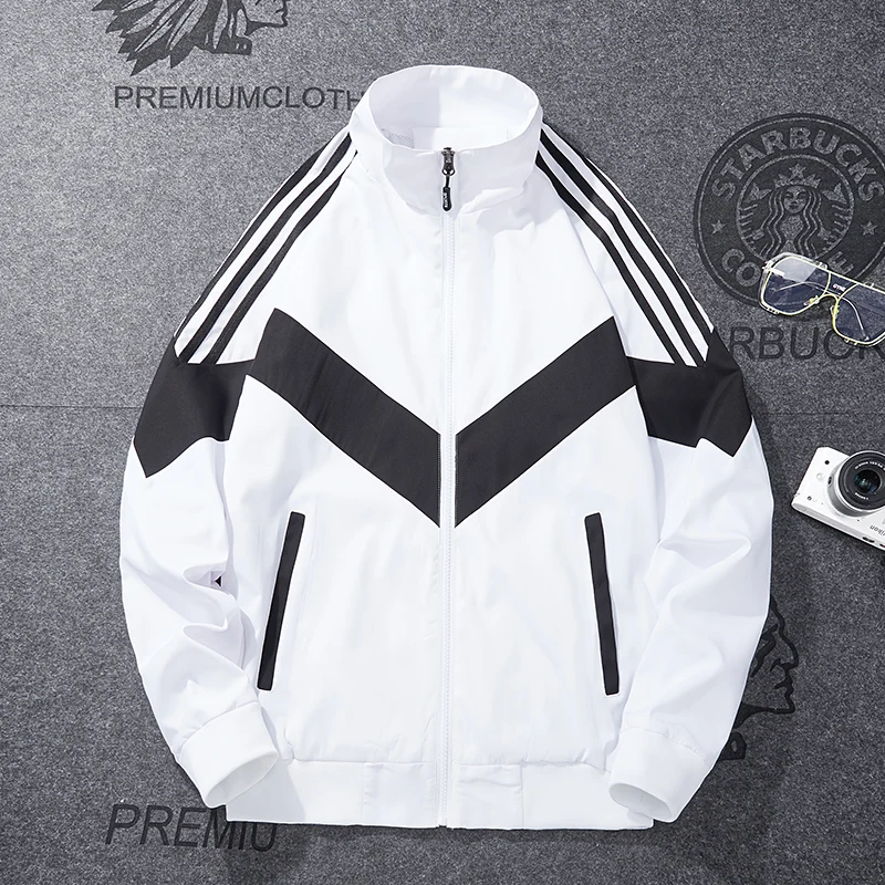 

Trench Coat Men Jackets and Coats Polyester Punk Jacket Windbreaker Dark Punk Trenchcoat