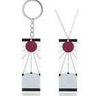 Аниме ожерелье брелок безделушки убийца демонов Косплей камадо танджиро элемент акриловое ожерелье Аниме аксессуары Prop оптовая продажа