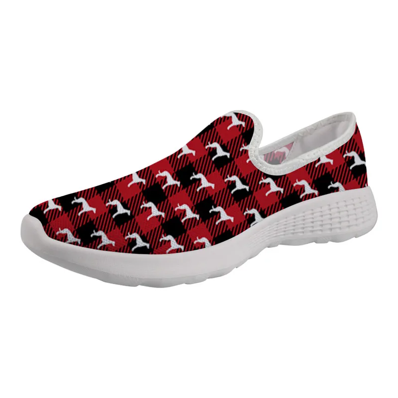 По индивидуальному заказу женская обувь для хождения в Борзая Собака печати с