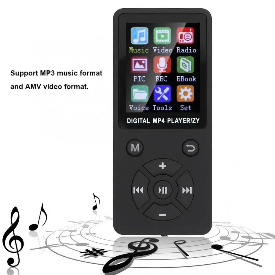 Музыкальный плеер T1 музыкальный MP4 8G Поддержка bluetooth 32G карта памяти восьмисхема