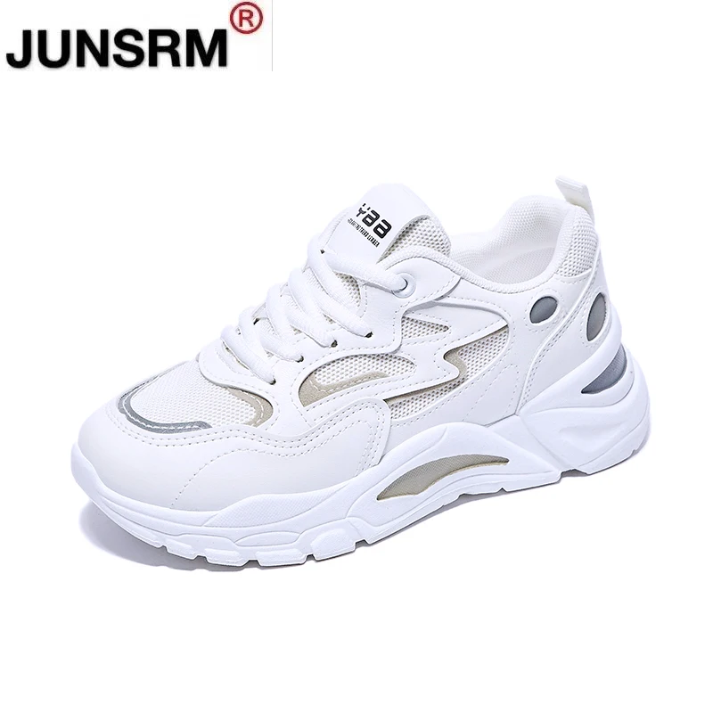 

Women's Spring Casual Platform Sneakers, White,Pink,Blue Rubber Sole Shoes.Running Shoes Tennis Shoes for Hiking,High Sneakers