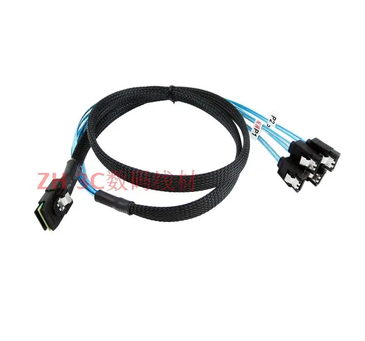 Новый задний жесткий диск SATA к SFF8087 Reverse Mini SAS Line для материнской платы линия
