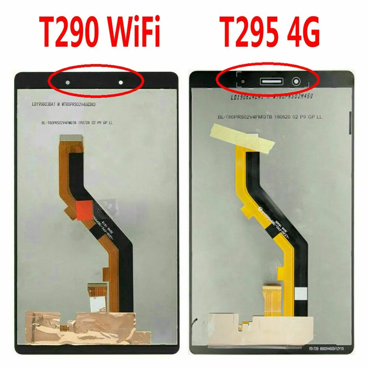 For Samsung Galaxy Tab A2 8.0 2019 T290/T295 LCD Screen Touch Display Digitizer | Мобильные телефоны и аксессуары