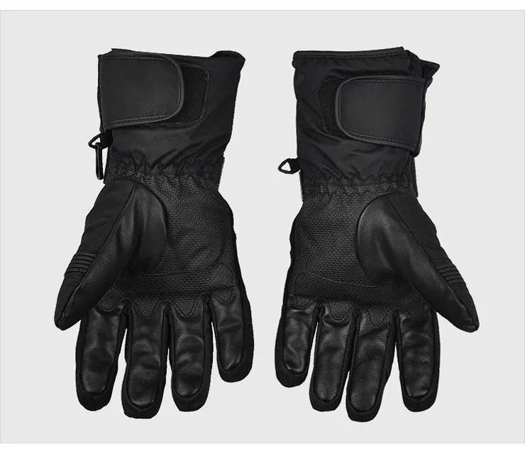 

men's and women's Outdoor winter gloves motorcycle waterproof wind resistant warm in winter thickened movement points gloves