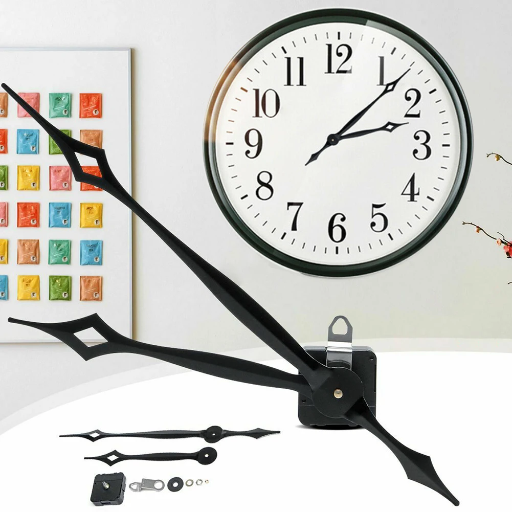 

Accessories Replacement Motor Mechanism Quartz Clock Movement Kit DIY Wall Hour Minute Hands High Torque Repair Essential Tool