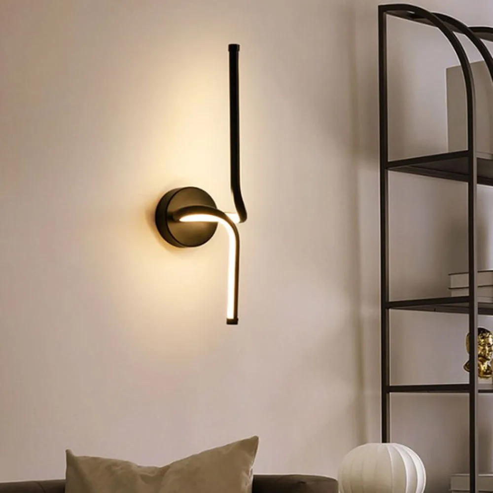 

Applique LED Murale Luminaire Lampe Design Oprawa Wall Light Sconce Lampada Camera Muro Lamparas De Pared Bedroom Wandlampen