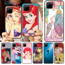 Ariel Mermaid princess For OPPO Reno 10X ZOOM A ACE 2 Z Find X2 Neo Lite Realme V3 V5 V15 Narzo 10 20 Pro Soft Phone Case