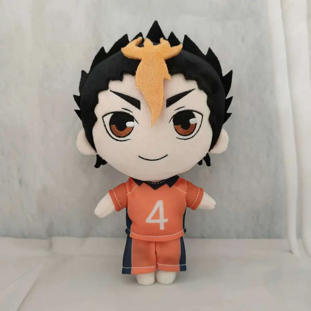 Haikyuu Амин плюшевая игрушка Hinata Syouyou Tsukishima Kei Oikawa Tooru Милая косплей мягкая кукла