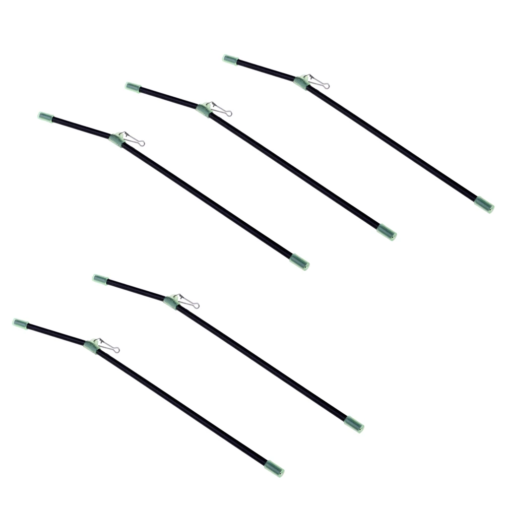 5 шт Анти-бум с сильной защелкой светящаяся рыболовная установка гнутые