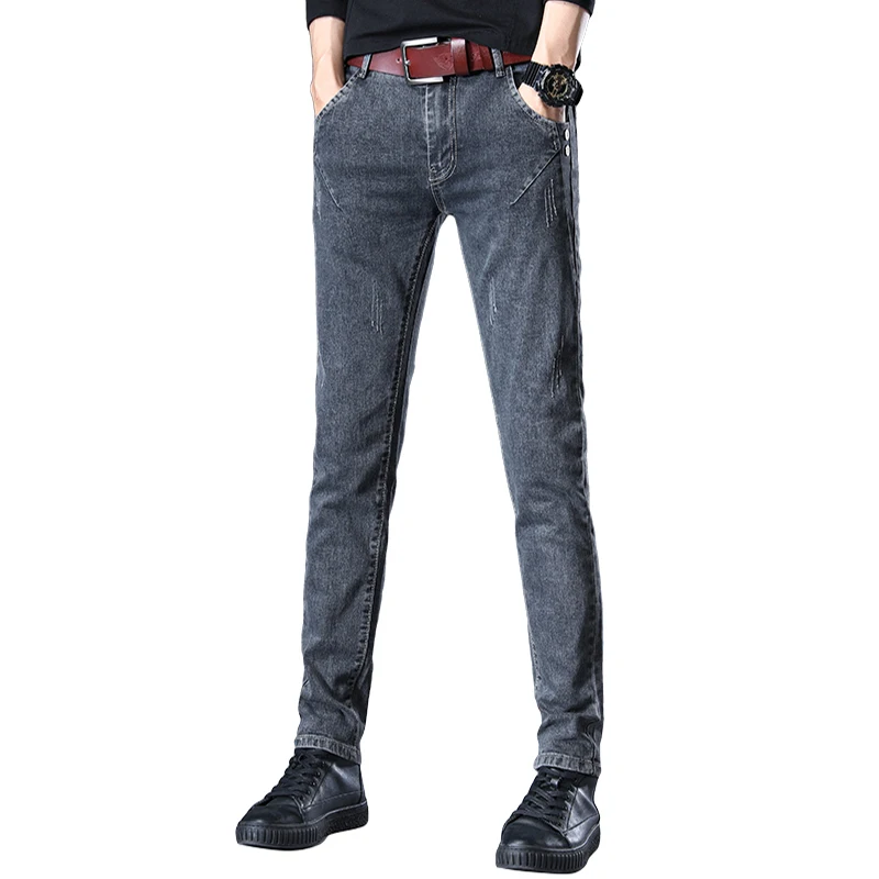 

Spring And Autumn New Fashion Casual Men's Jeans-NZKB03