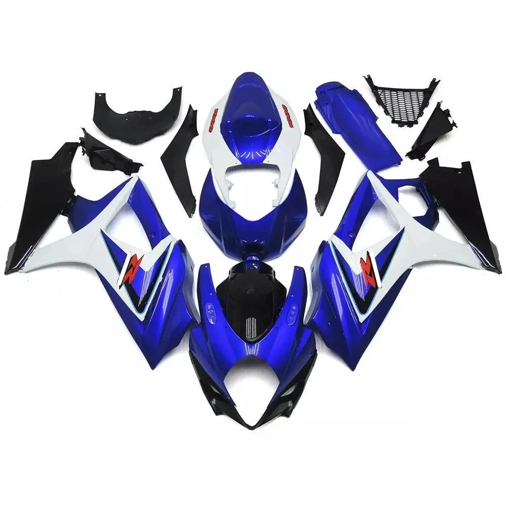 

Motorcycle Fairings Kit Fit For Gsxr1000 2007-2008 Bodywork Set High Quality ABS Injection NEW Blue White