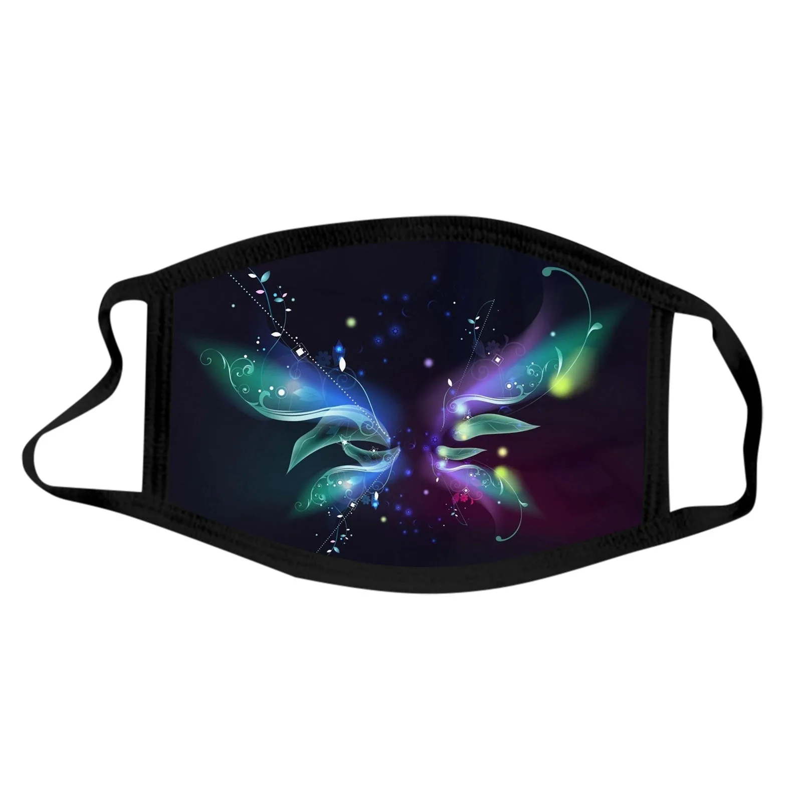 

Butterfly Mouth Masks For Protection Face Mask Washable Earloop Mask Unisex Breathable Safety Protective Reusable Maska
