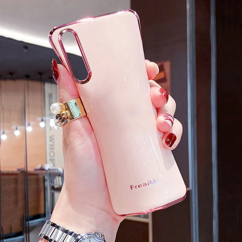 Чехол SoCouple для Samsung A51 A32 A52 A72 a50 a70 a71 a12 A7 A8 S20 FE Note 20 ultra M11 M51 10 мягкий с гальваническим