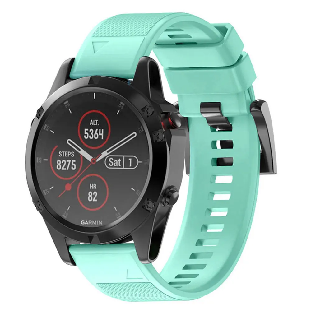 Ремешок силиконовый для смарт-часов Garmin Fenix 7 7X 7S 5X 5 5S 6S 6X 6 Pro 3 3HR Forerunner 935 945 26 22 20 |