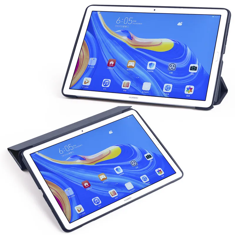 

For Huawei Mediapad M6 10.8 Case Funda PU Leather Soft Silicon Back Stand Tablet Cover For Huawei M6 10.8" PRO SCM-AL09/W09 Case