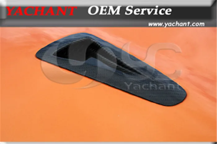 Матовая отделка углеродное волокно OEM бленда 2 шт Подходит для 2008-2013 R35 GTR |