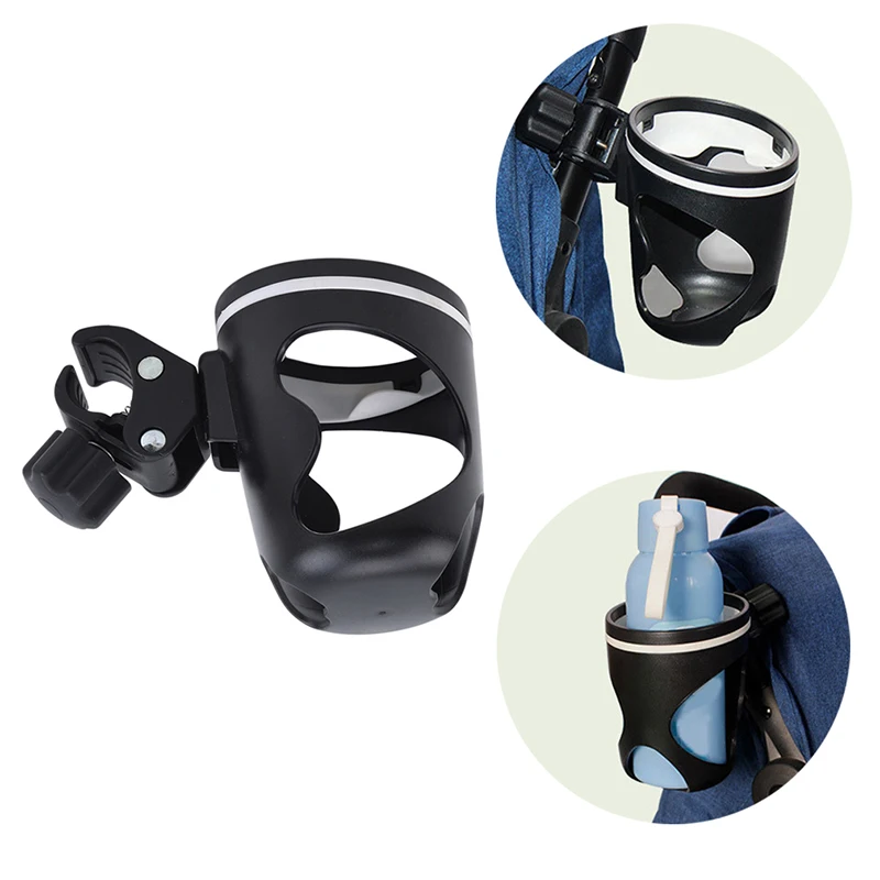 

New Cup Holder 360 Rotatable Milk Water Bottle Rack Pushchair Buggy Stroller Child Bicycle Bike Supplies