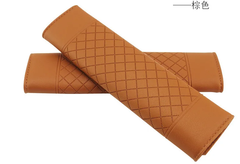 2 шт. Авто Накладка для ремня безопасности автомобиля овчины мягкое сиденье