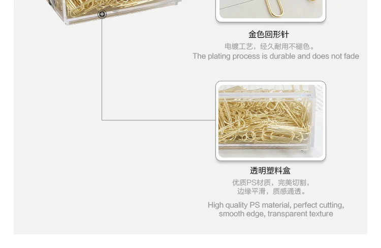 JIANWU/Мраморный стиль, металлический цвет, зажим для бумаги, мягкий, роскошный, модный, Деловой, офисный, женский стиль, Канцелярский набор, 28 мм, 50 мм