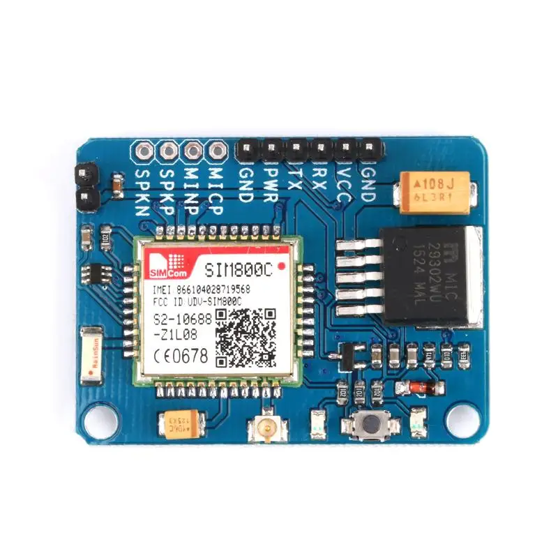 SIM800C GPRS беспроводная плата разработки замена SIM900A с 2 4G антенна на IPX