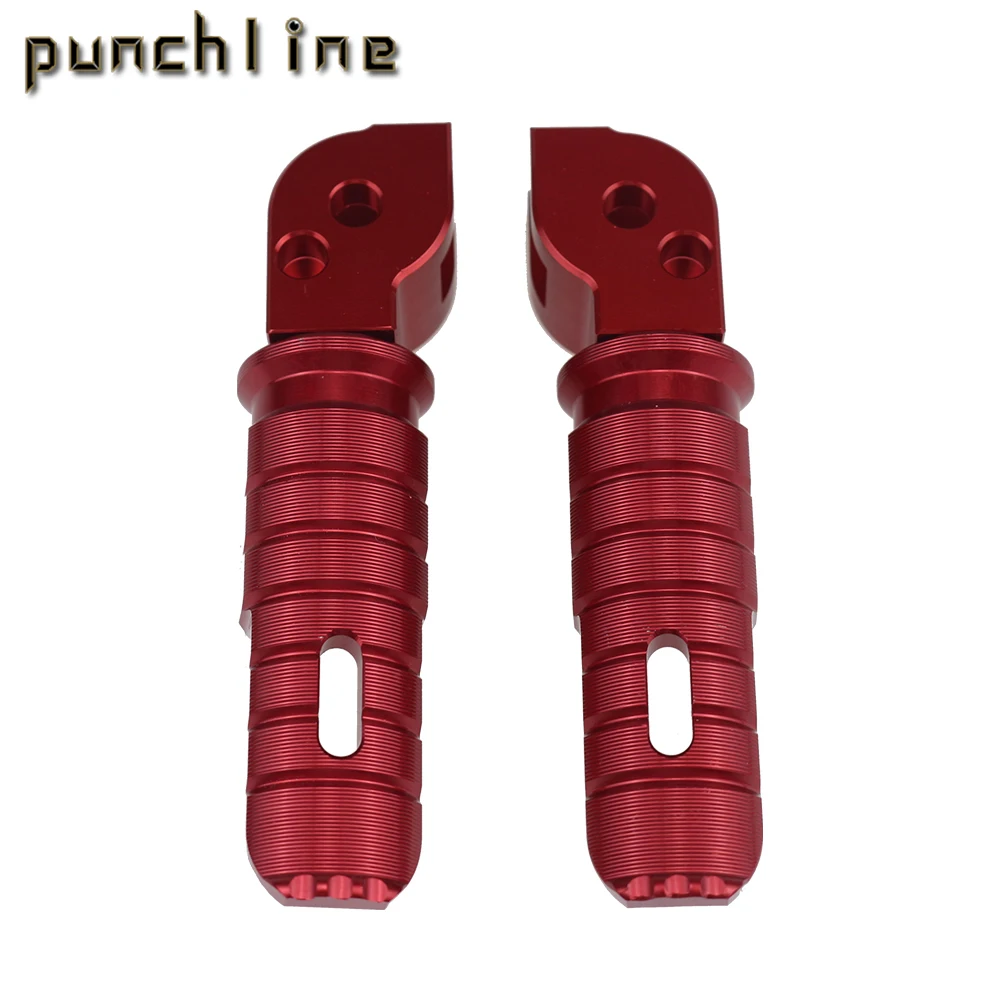

Footrests Fit For 696 2008-2014 Footpegs 796 2011-2014 M1100 2009-2013 rear passenger foot peg accessories
