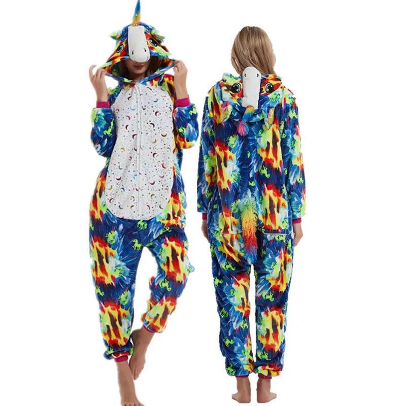 Новинка 2021 зимняя детская пижама с единорогом Фланелевая Пижама для мальчиков и