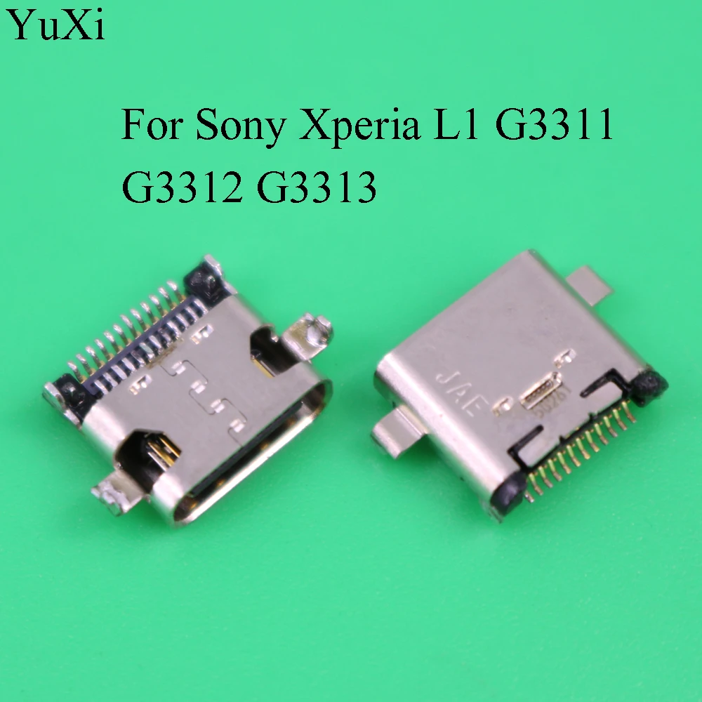 Ленточный модуль YuXi Micro USB для Sony Xperia L1 G3311 G3312 G3313 запасные части зарядного порта