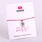 Браслеты LPN для гигиенической и гигиенической стоматологической медсестры, браслеты для физиотерапии и гигиенической терапии, браслеты для оказания первой помощи, ювелирные изделия