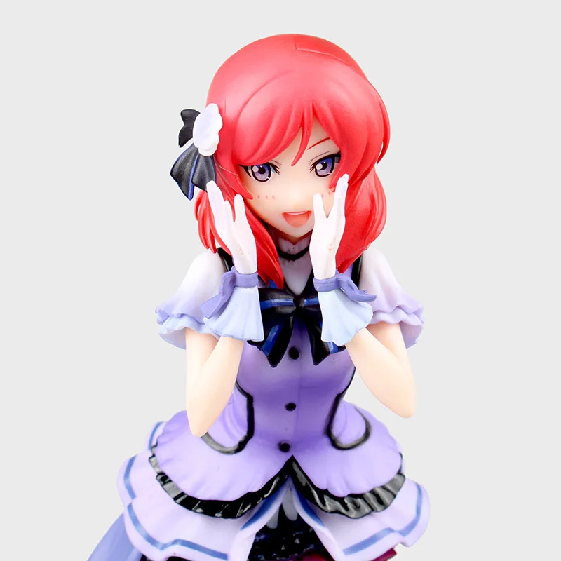 

22 см Love Live! Школьный Idol фестиваль Nishikino Maki экшн-фигурка аниме Коллекционная модель игрушки brinquedos для рождественского подарка