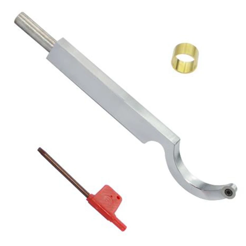 

9.2 Inches Wood Turning Tool Carbide Tipped Bowl Lathe Chisel Tool Bar With Ci3 12Mm Round Carbide Insert Cutter