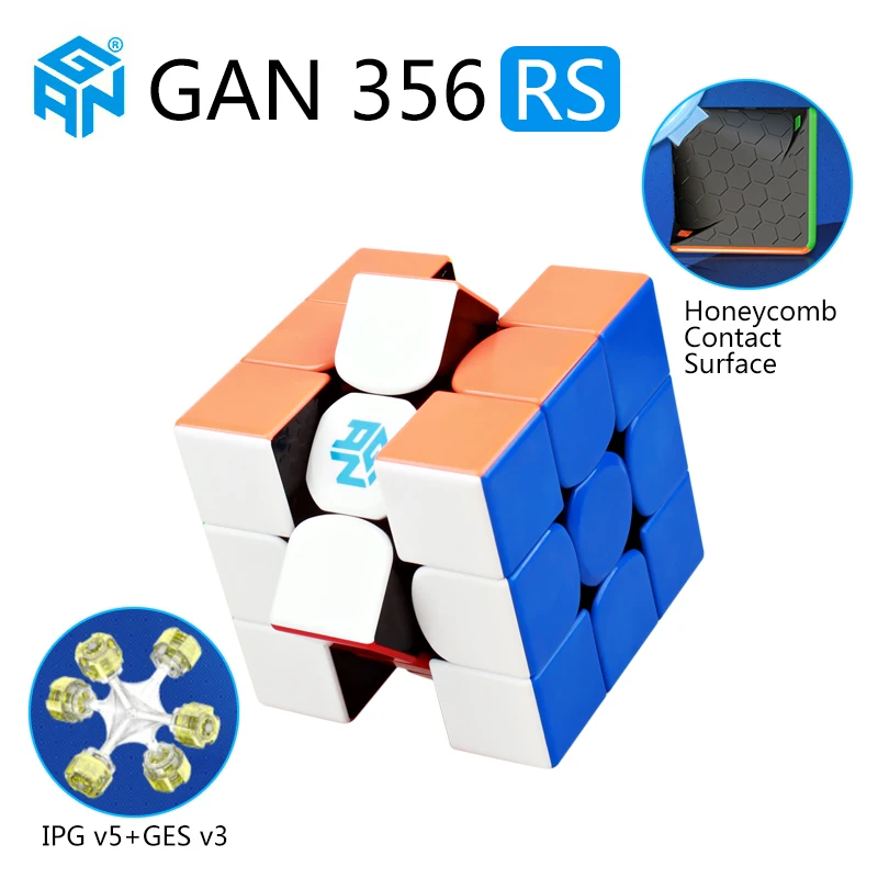 GAN356 RS 3x3x3 скоростной магический куб профессиональный пазл без наклеек GAN 356RS Magico