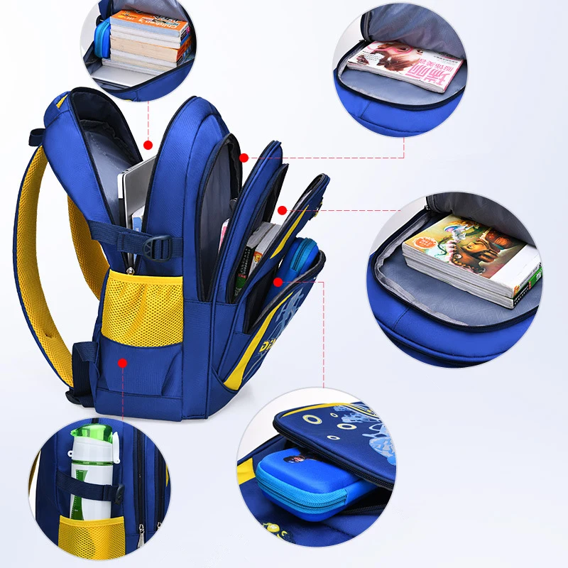 

Children School bags for Boys Girls Waterproof Orthopedic schoolbag Primary Backpacks Kids Book Bag Children Backpack sac enfant