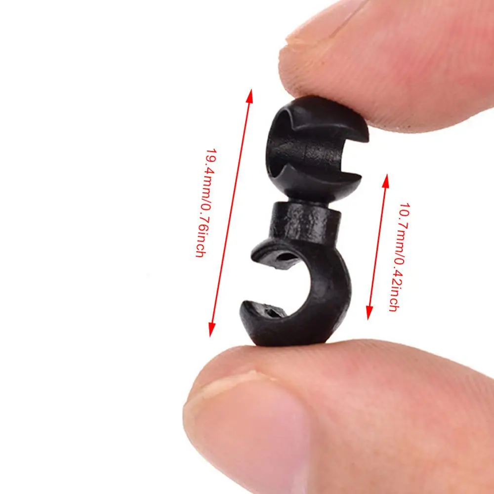 10 шт. клипса для троса переключения передач велосипедного тормоза|Кабели и