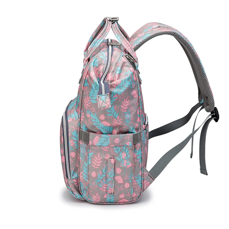 vender Sacos De Fraldas Do Bebê Mamãe Saco De Fraldas Grande Capacidade Designer Saco De Enfermagem Fashiontravel Mochila Cuidados Com O Bebê Floral Isolado Saco De Múmia