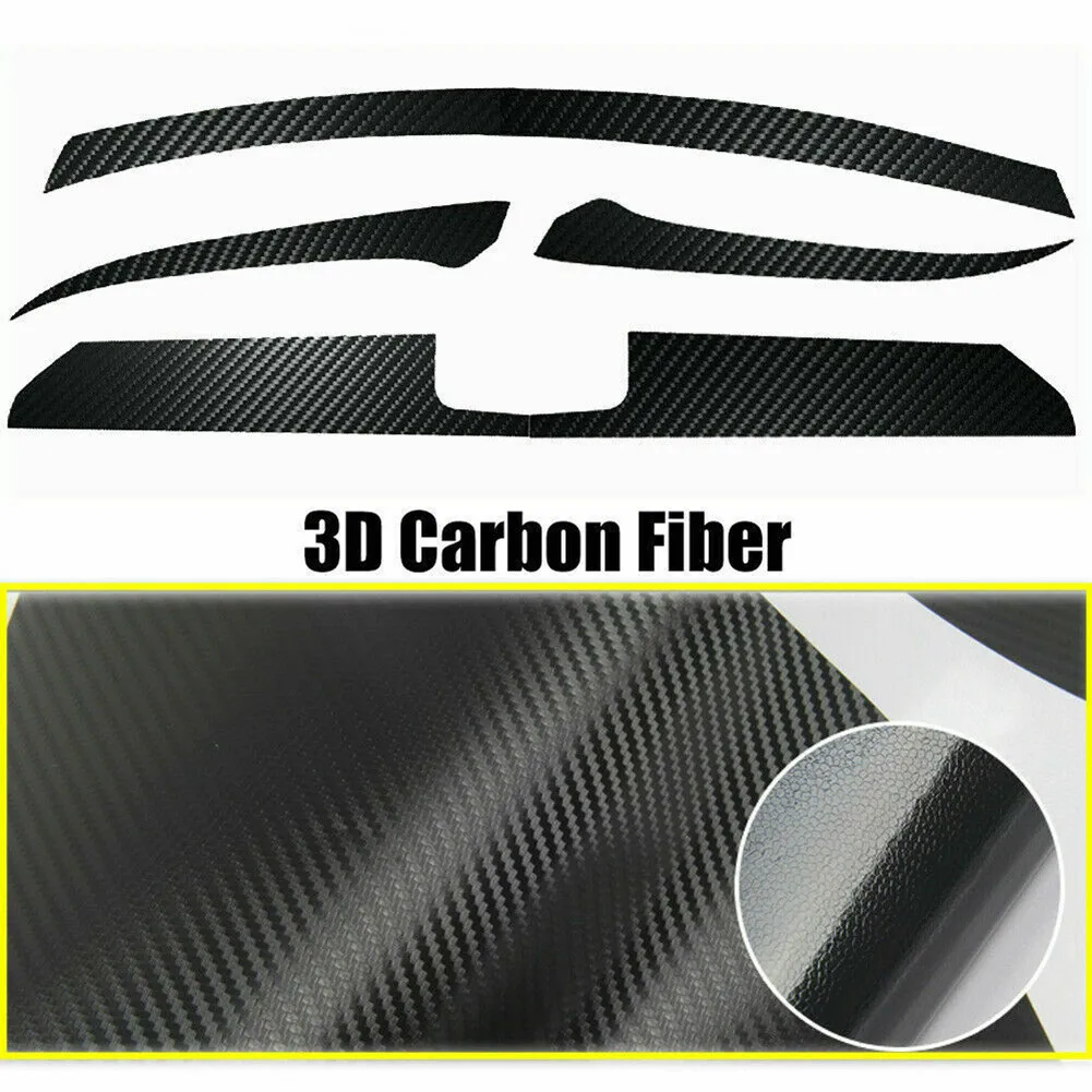 

Carbon Fiber Front Bumper Grille Chrome Delete Sticker For Honda Accord 2018-20 Car Stickers