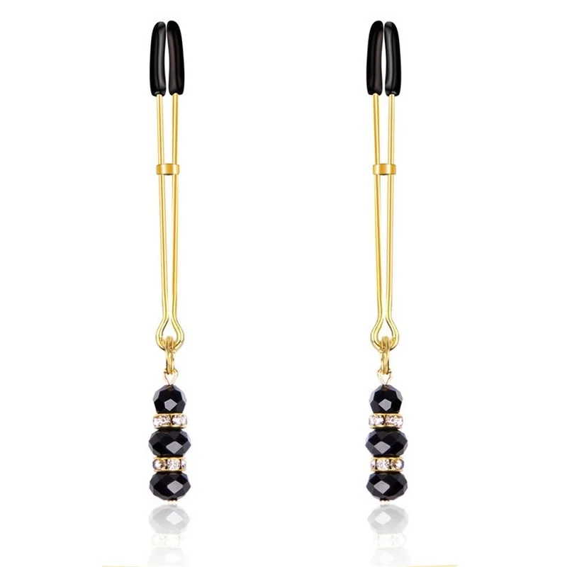 

Удлиненный Алмазный зажим для молока, зажимы для груди, пикантные металлические зажимы для сосков, стимулятор сосков, массажер для взрослых...