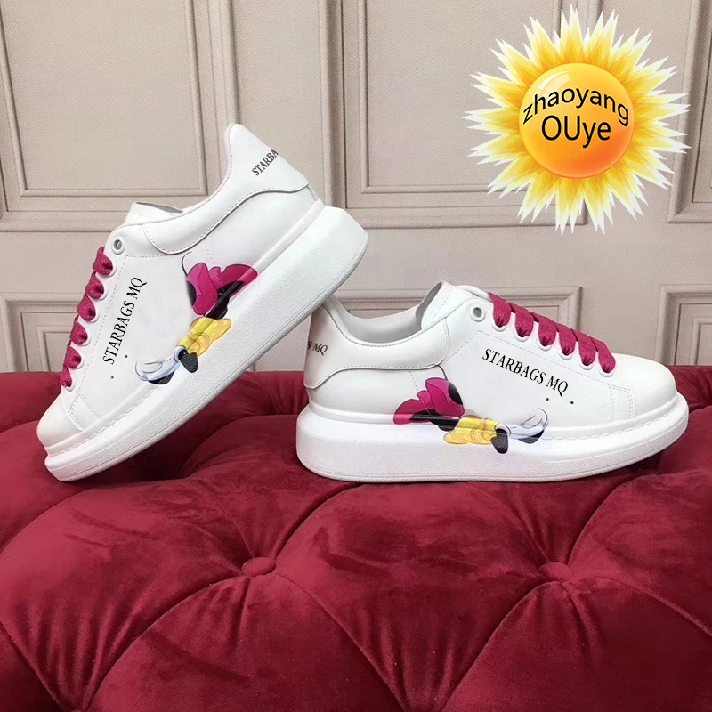 

Итальянская Новинка 2022, модная кожаная мужская обувь со шнуровкой, маленькие белые туфли на толстой подошве, мужская обувь, кожаная спортив...