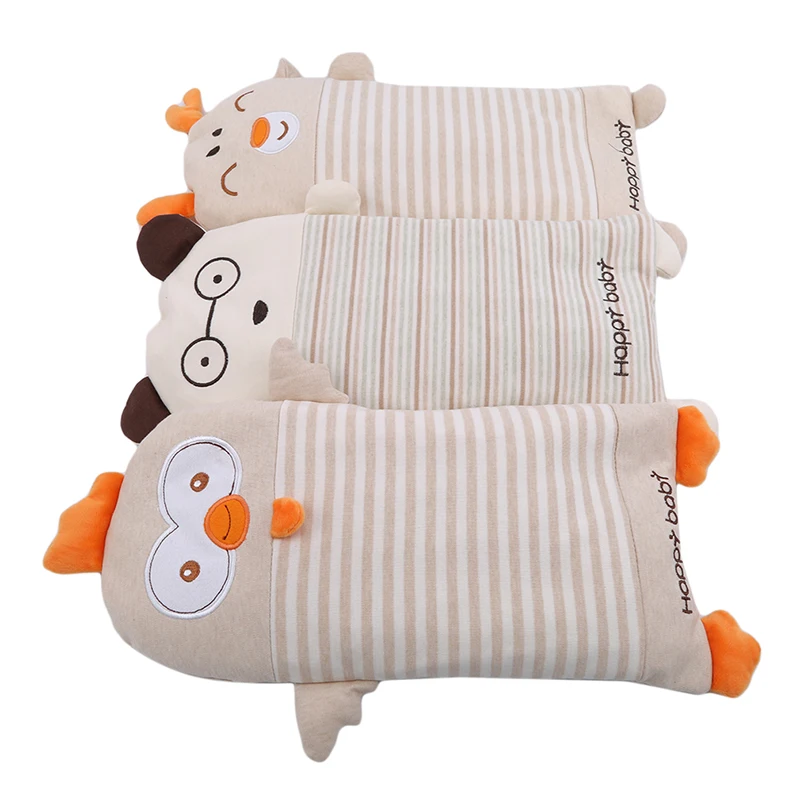 

Cotton Blend Weeping Willow 0-6 Years Old Newborn Cotton Soft Pillow With Buckwheat full-in Cartoon Design Baby Weeping Willow