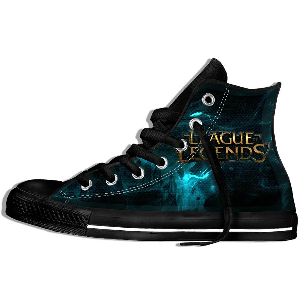 2019 hot fashion League-of-Legends 3D casual shoes for men/women high quality Harajuku printing Sneakers | Обувь