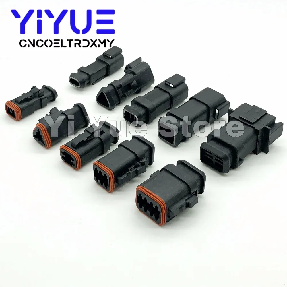 Deutsch DT E008 2-12P DT06-2/3/4/6/8-E008 DT04-2/3/4/6/8-e008 водонепроницаемый разъем автомобильный герметичный разъем с контактами